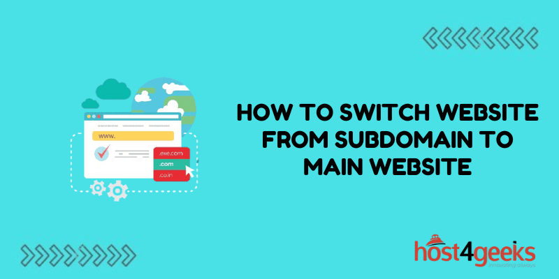 How to Switch Website from Subdomain to Main Website