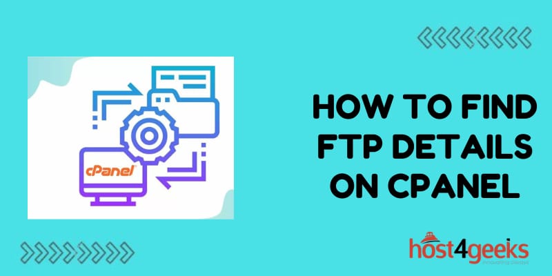 How to Find FTP Details on cPanel
