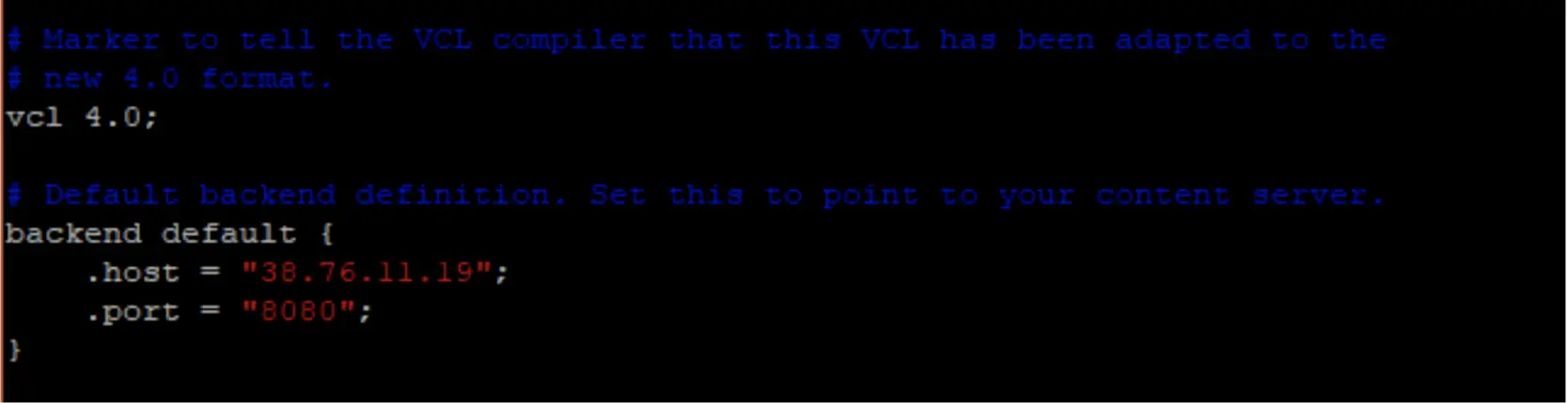 varnish vcl edit after install