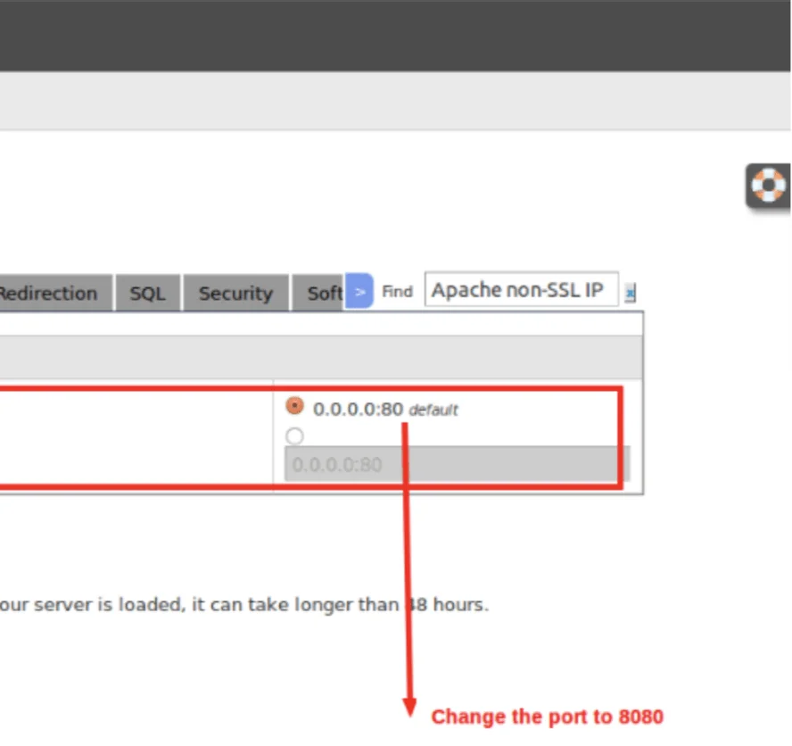 varnish install port change