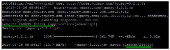 wget-jquery