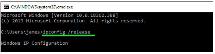 ipconfig-release