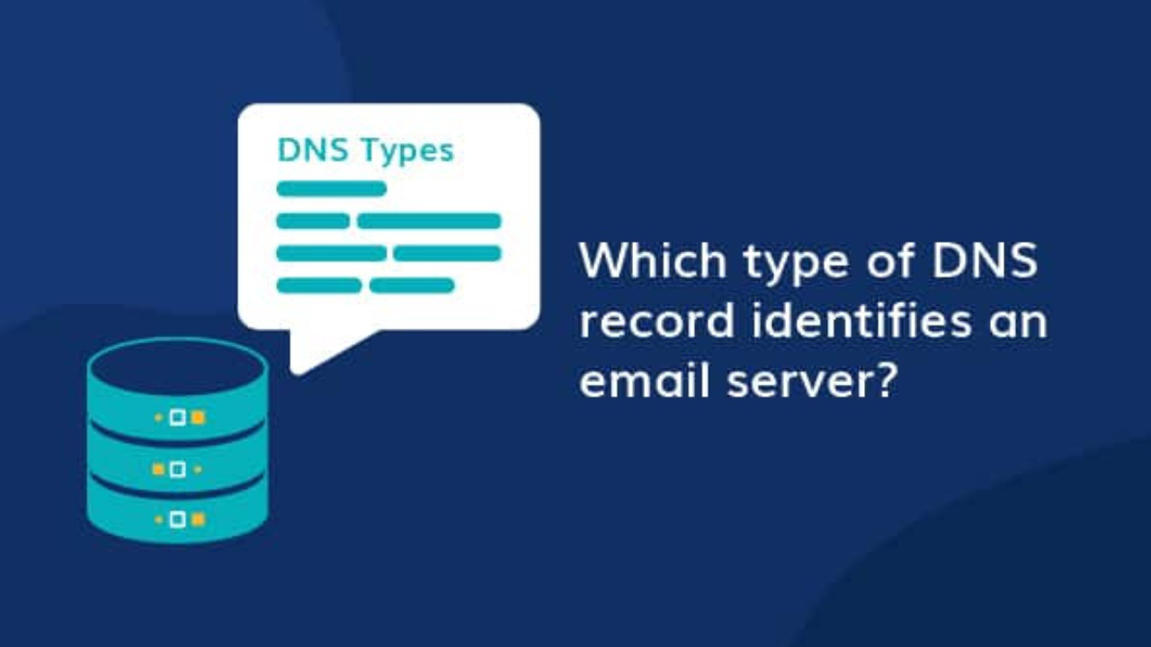 what type of dns record is used for email servers