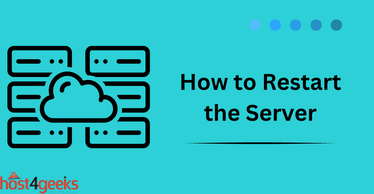 How to Restart the Server