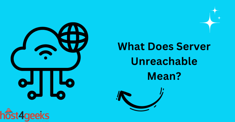 What Does Server Unreachable Mean