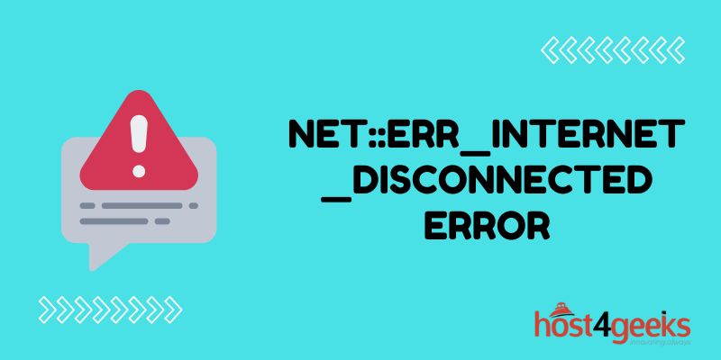 Could Not Be Loaded Because neterr_internet_disconnected Error
