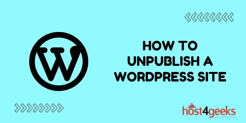 How to Unpublish a WordPress Site A Comprehensive Guide