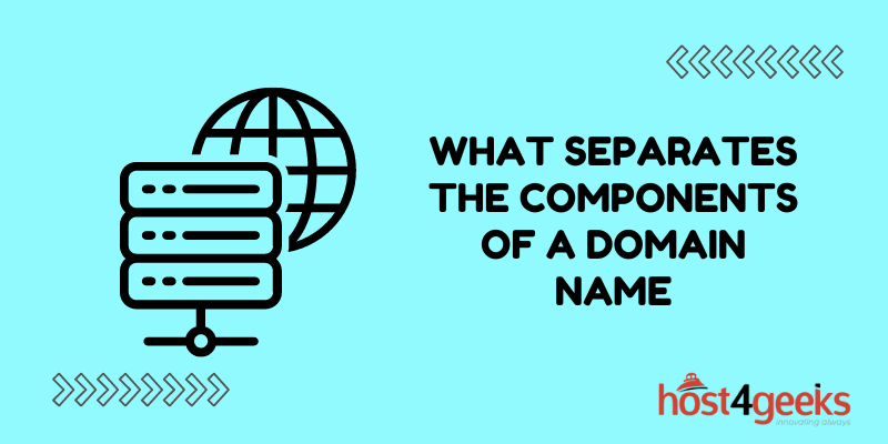 What Separates the Components of a Domain Name