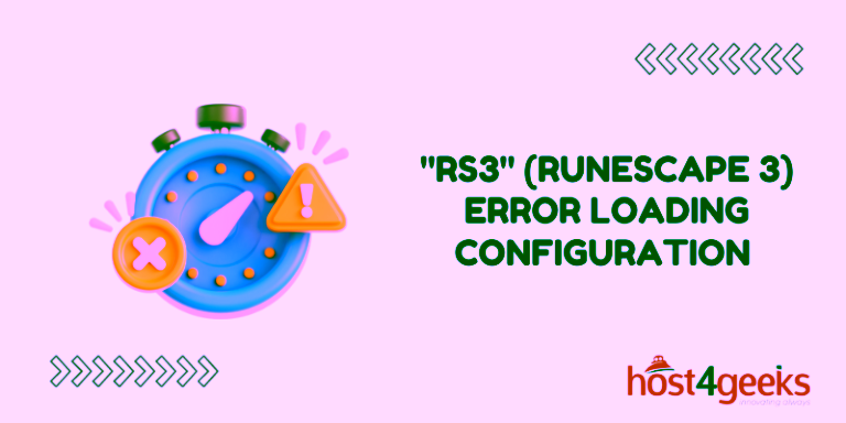 rs3 (RuneScape 3) Error Loading Configuration