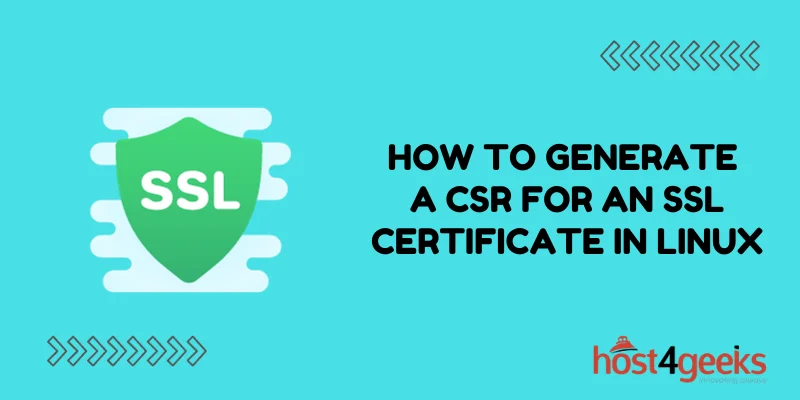 How to Generate a CSR for an SSL Certificate in Linux