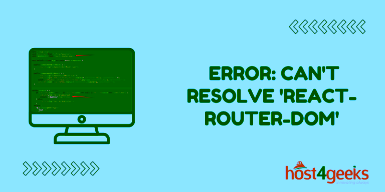 Module Not Found Error Can't Resolve 'react-router-dom' (Error Solved -  Complete Guide)