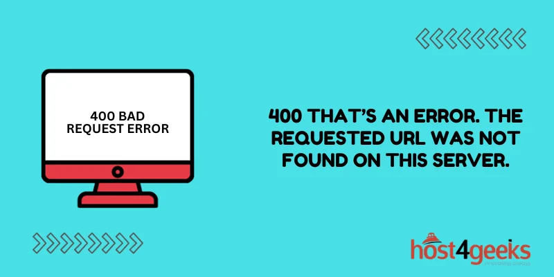 How to Fix “400. That’s an Error. The Requested URL Was Not Found on This Server. That’s All We Know.”