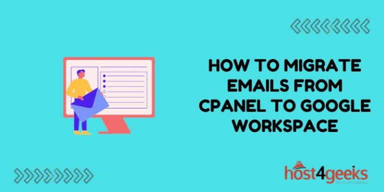 How to Migrate Emails from cPanel to Google Workspace