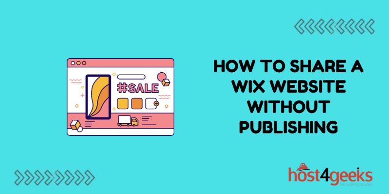 How to Share a Wix Website Without Publishing