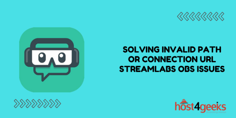 Solving Invalid Path or Connection URL Streamlabs OBS Issues A Step-by-Step Guide
