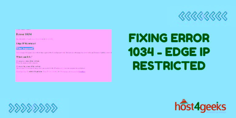 Edge IP Restricted