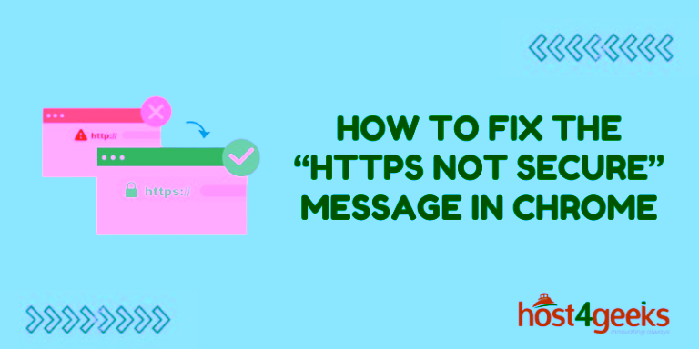 How To Fix the HTTPS Not Secure Message in Chrome 1