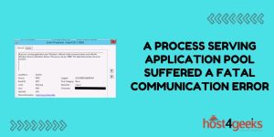 Troubleshooting and Solving: A process serving application pool ...