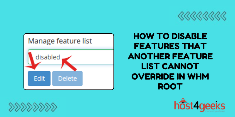 How to Disable Features That Another Feature List Cannot Override in ...