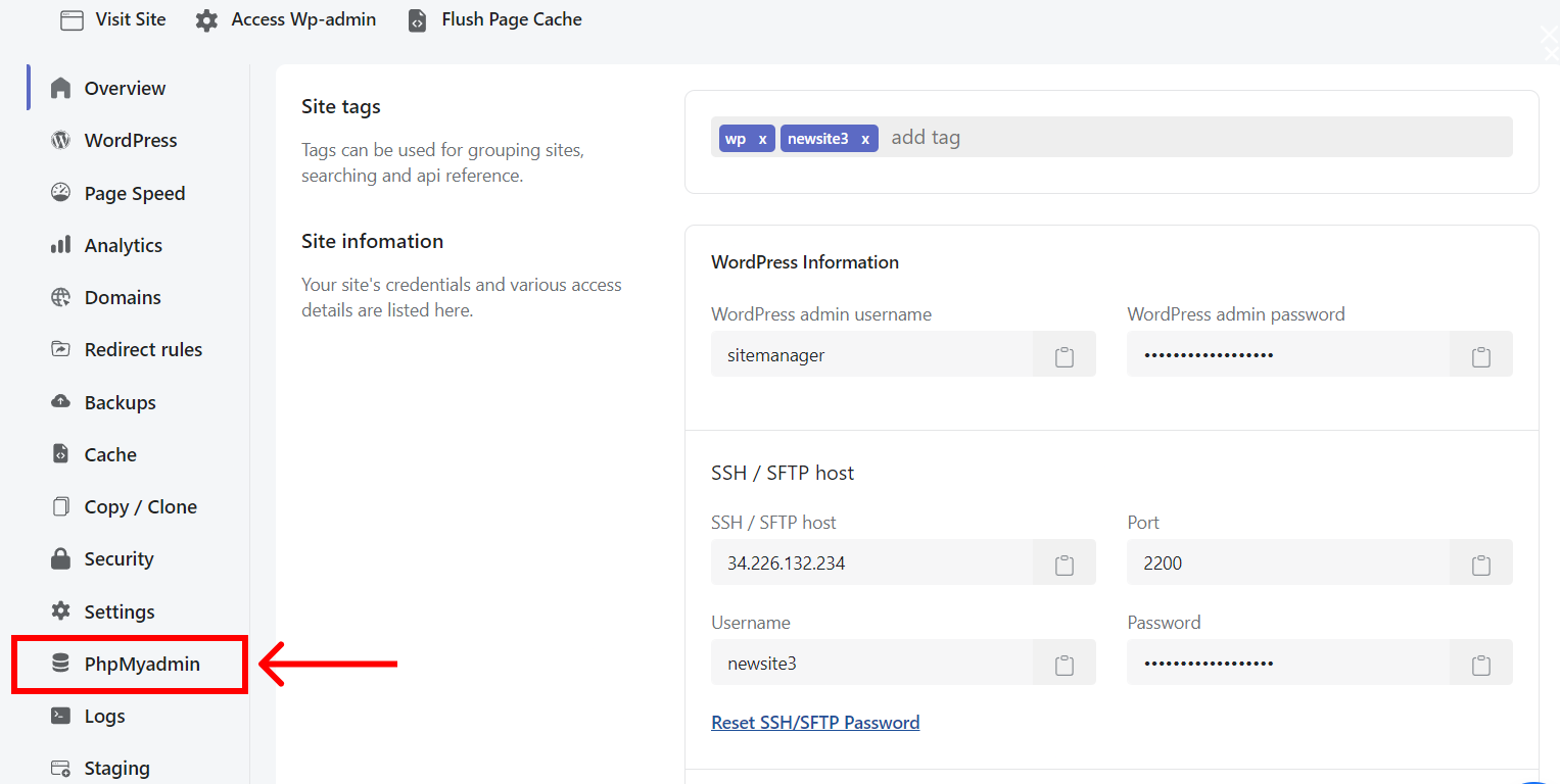 phpmyadmin WP dashboard.png