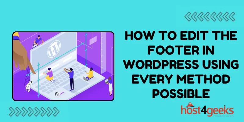 How To Edit the Footer in WordPress Using Every Method Possible