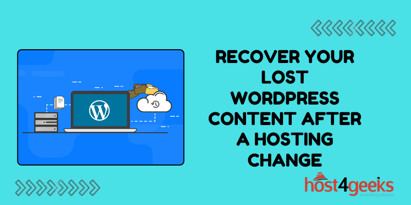 Recover Your Lost WordPress Content After a Hosting Change