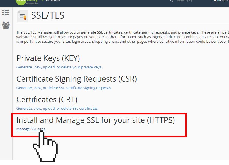 securing website