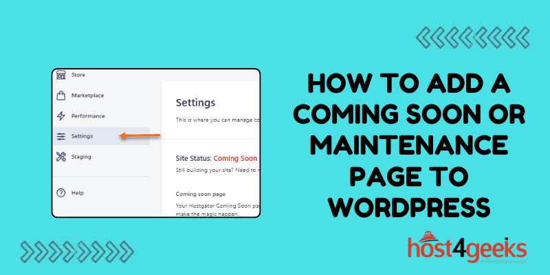 How to Add a Coming Soon or Maintenance Page to WordPress