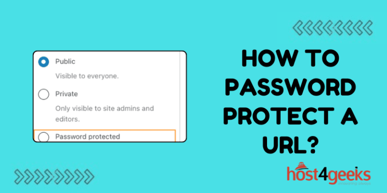 How To Password Protect A URL?