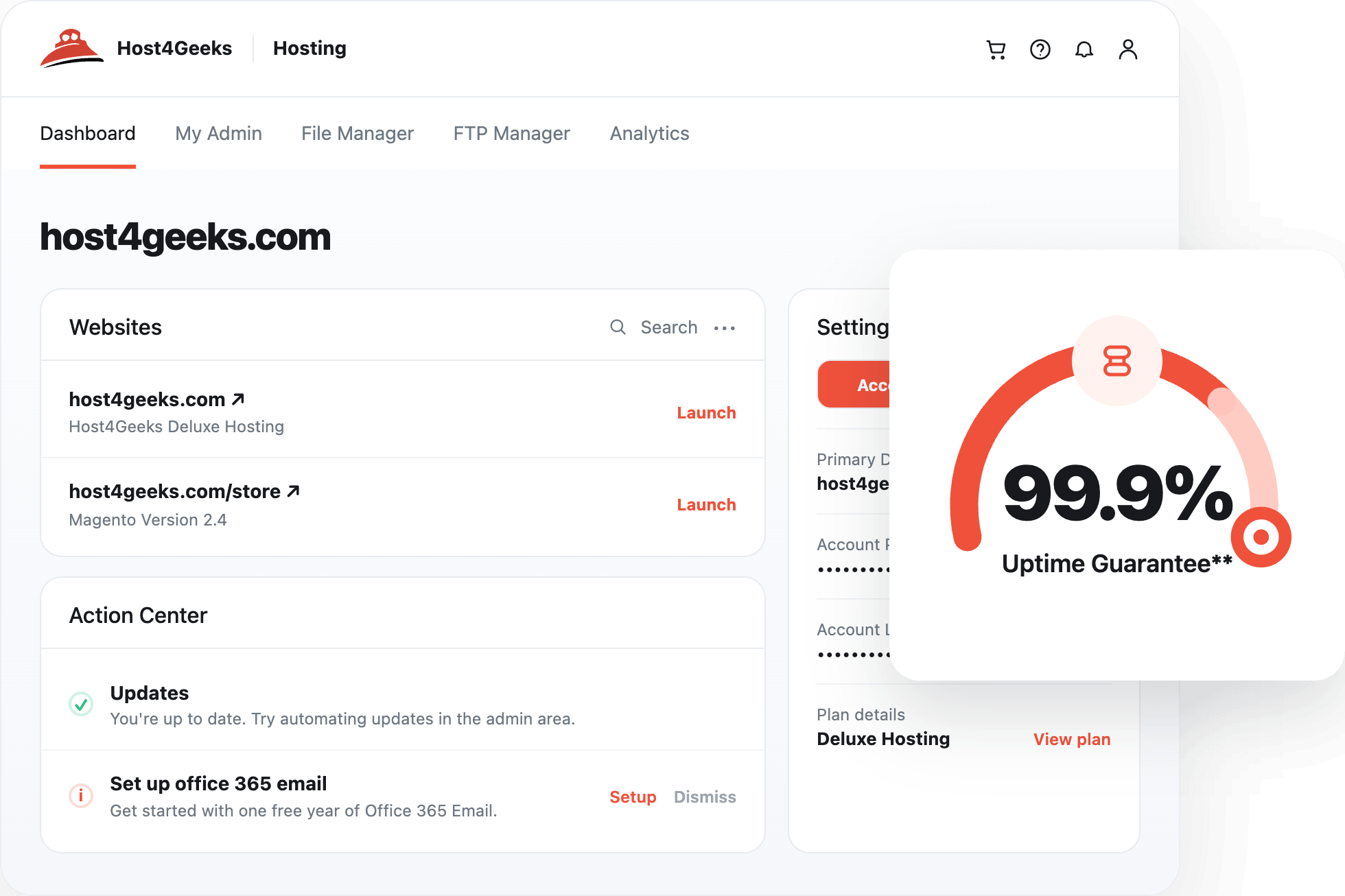 host4geeks dashboard min